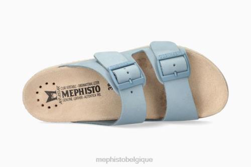 des sandales Mephisto hester ciel bleu femmes X82635
