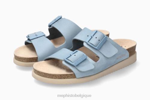 des sandales Mephisto hester ciel bleu femmes X82635