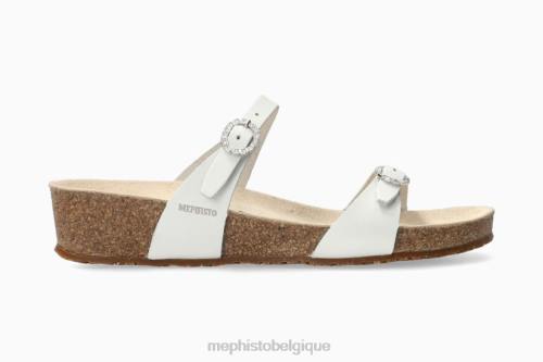 des sandales Mephisto idéalya blanc femmes X82696