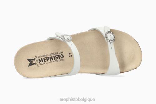 des sandales Mephisto idéalya blanc femmes X82696