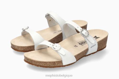 des sandales Mephisto idéalya blanc femmes X82696