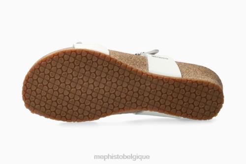 des sandales Mephisto idéalya blanc femmes X82696