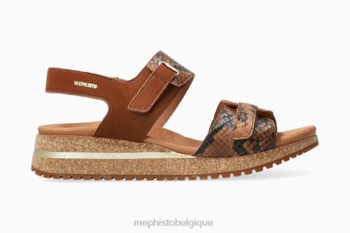 des sandales Mephisto jade Noisette femmes X826157