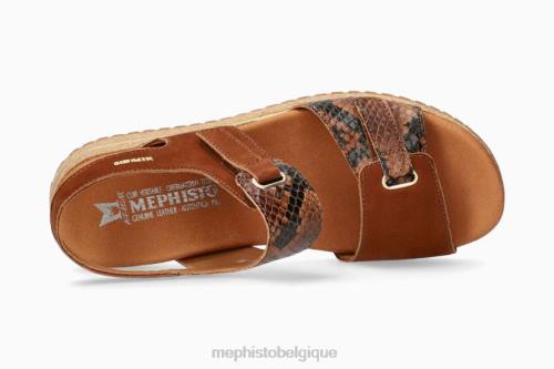 des sandales Mephisto jade Noisette femmes X826157