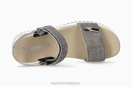 des sandales Mephisto jeanie gris femmes X82684