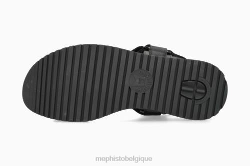des sandales Mephisto jeanie noir femmes X826101