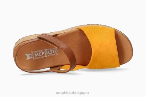 des sandales Mephisto joie café femmes X826381