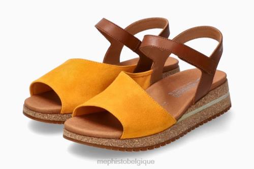 des sandales Mephisto joie café femmes X826381