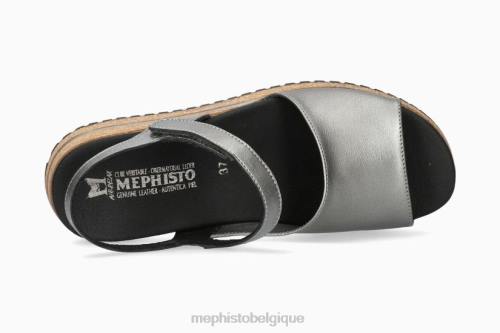 des sandales Mephisto joie gris clair femmes X826172