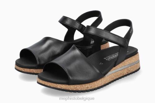 des sandales Mephisto joie noir femmes X826158