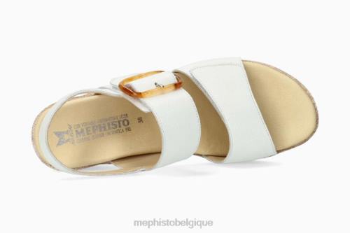 des sandales Mephisto julia blanc femmes X826164