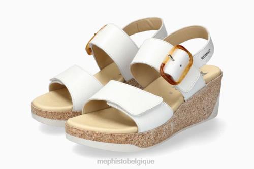 des sandales Mephisto julia blanc femmes X826164