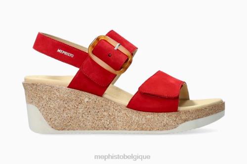 des sandales Mephisto julia écarlate femmes X826161