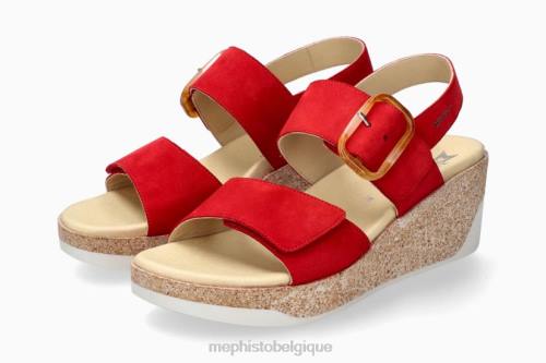 des sandales Mephisto julia écarlate femmes X826161