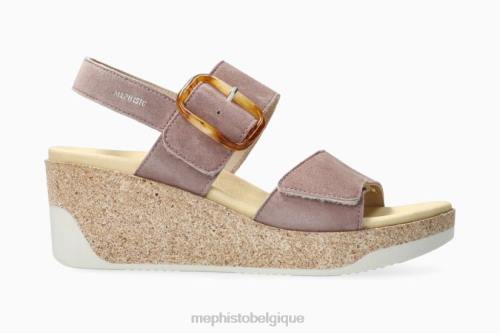 des sandales Mephisto julia mauve femmes X826134
