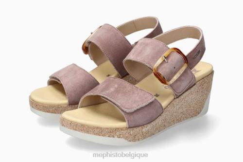 des sandales Mephisto julia mauve femmes X826134