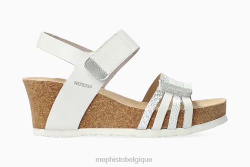 des sandales Mephisto lucie blanc femmes X826203