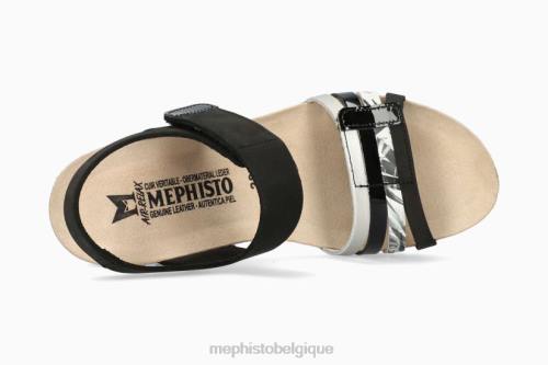 des sandales Mephisto lucie noir femmes X826127