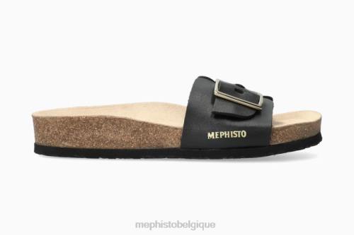 des sandales Mephisto mabel noir femmes X82669