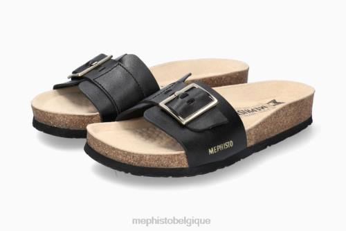des sandales Mephisto mabel noir femmes X82669