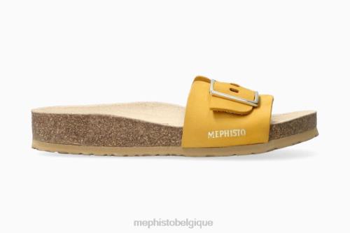 des sandales Mephisto mabel ocre femmes X82622