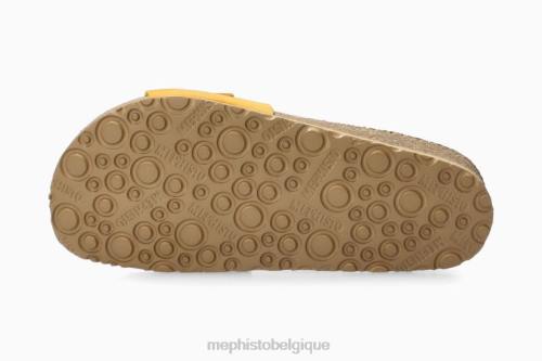 des sandales Mephisto mabel ocre femmes X82622