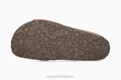 des sandales Mephisto mabel rouge femmes X82623