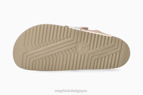 des sandales Mephisto madeline argent femmes X826196