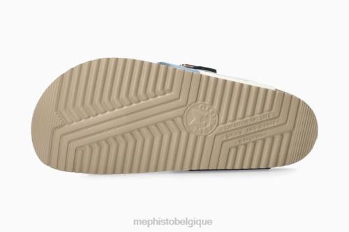 des sandales Mephisto madeline mer bleue femmes X826193