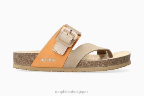 des sandales Mephisto madeline taupe clair femmes X826116