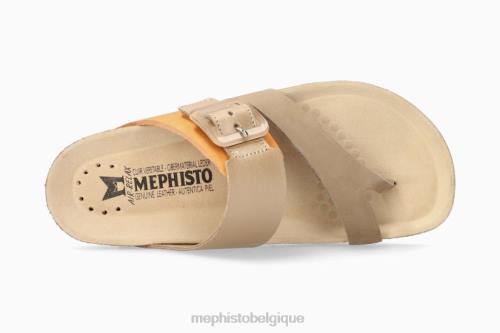 des sandales Mephisto madeline taupe clair femmes X826116