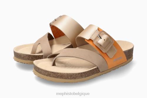 des sandales Mephisto madeline taupe clair femmes X826116