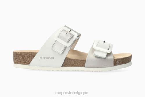 des sandales Mephisto madison argent femmes X82668