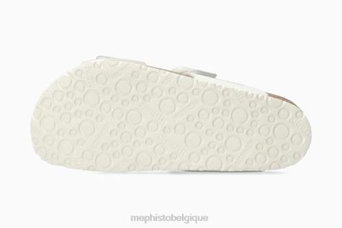 des sandales Mephisto madison argent femmes X82668