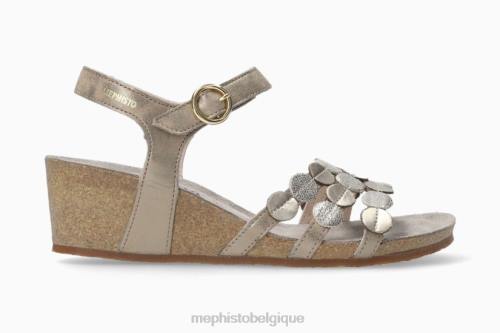 des sandales Mephisto mathilde taupe foncé femmes X826242