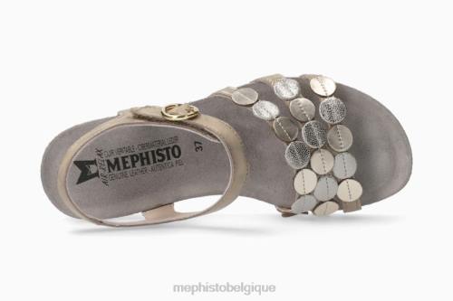 des sandales Mephisto mathilde taupe foncé femmes X826242