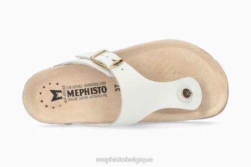 des sandales Mephisto melinda blanc femmes X826198
