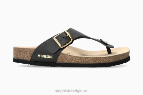 des sandales Mephisto melinda noir femmes X826114