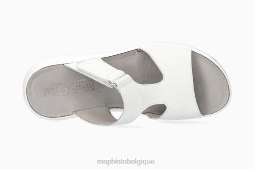 des sandales Mephisto minuscule blanc femmes X826400