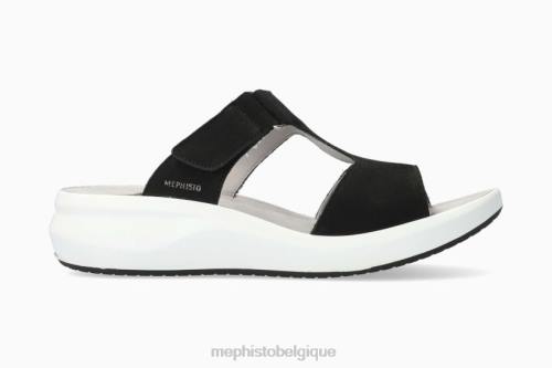 des sandales Mephisto minuscule noir femmes X826397