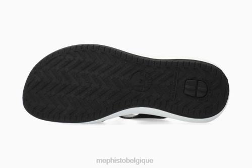 des sandales Mephisto minuscule noir femmes X826397