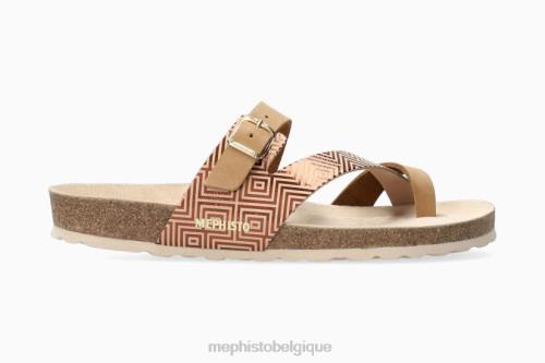 des sandales Mephisto nalia chameau femmes X826240
