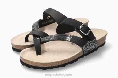 des sandales Mephisto nalia noir femmes X826237