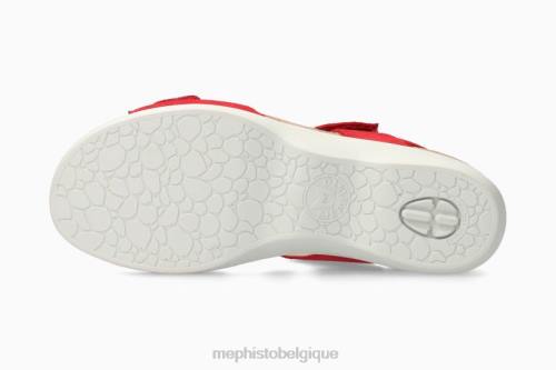 des sandales Mephisto oriana écarlate femmes X82620