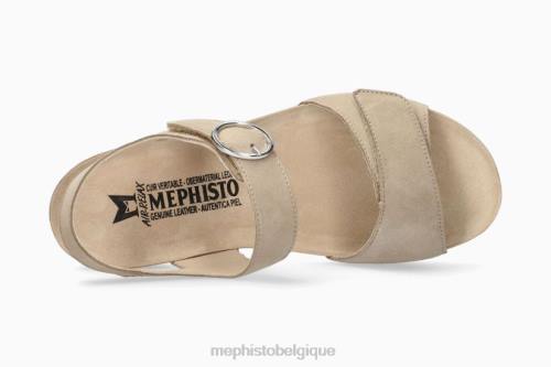 des sandales Mephisto oriana gris chaud femmes X82670