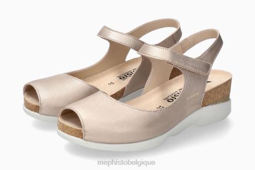 des sandales Mephisto orphée platine femmes X82697