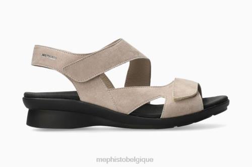 des sandales Mephisto paska taupe clair femmes X82686