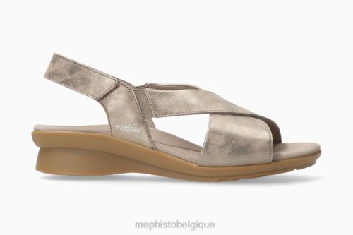 des sandales Mephisto phara taupe foncé femmes X826180