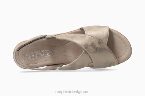 des sandales Mephisto phara taupe foncé femmes X826180
