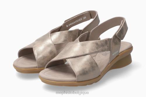 des sandales Mephisto phara taupe foncé femmes X826180